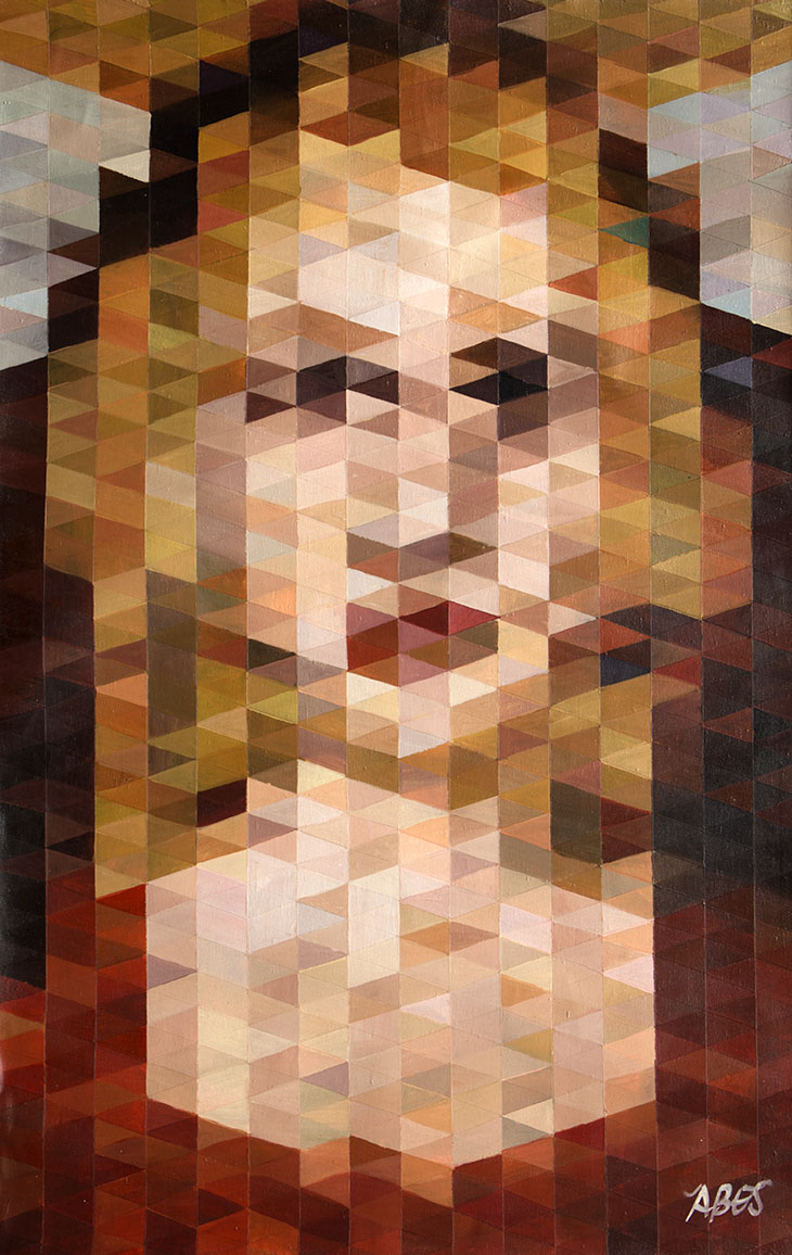 Portrait of a man (pendant of Adriaentje Hollaer)