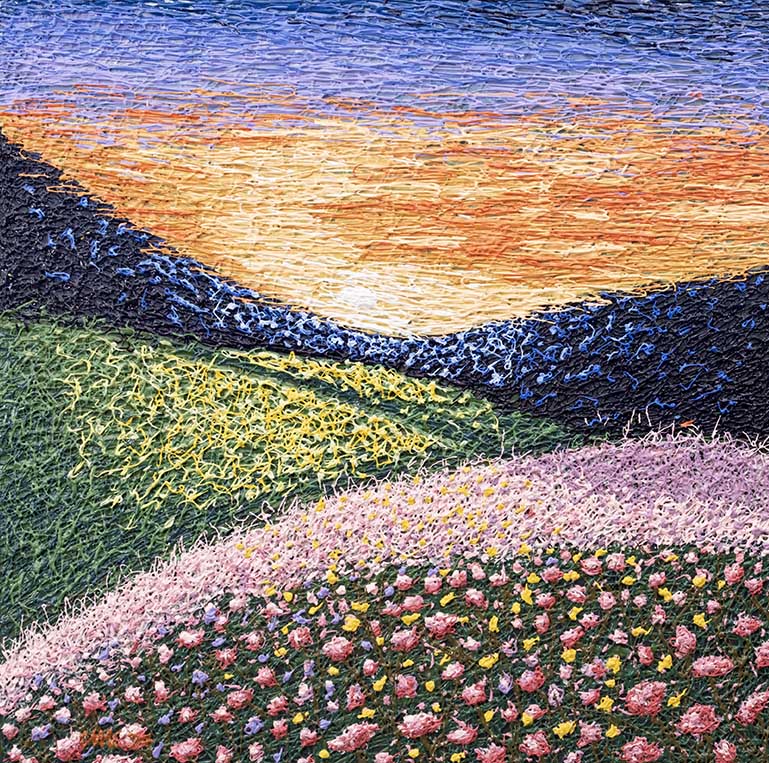Blooming in the Meadow by Mario Villanueva