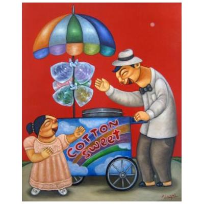 Cotton Candy Vendor