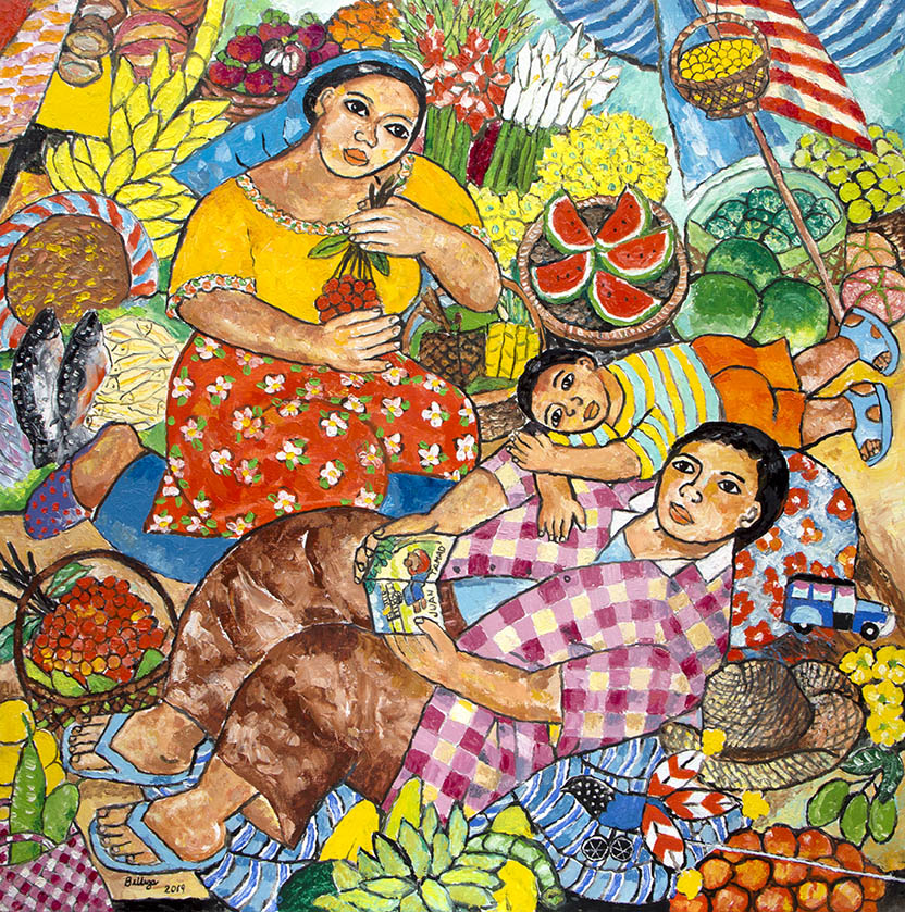 Family Picnic Series by Norma Belleza