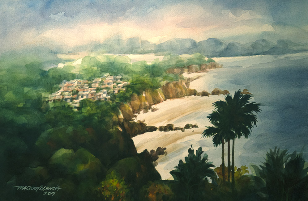 Corona Del Mar CA by Magoo Valencia