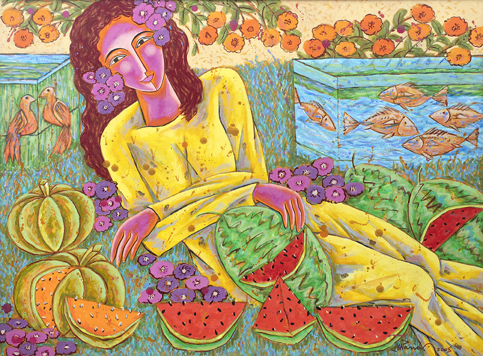 Lady of Good Fortune (Watermelon Lady)