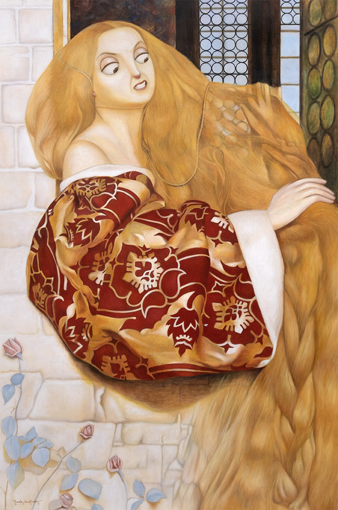 Homage to Frank Cadogan Cowper Rapunzel