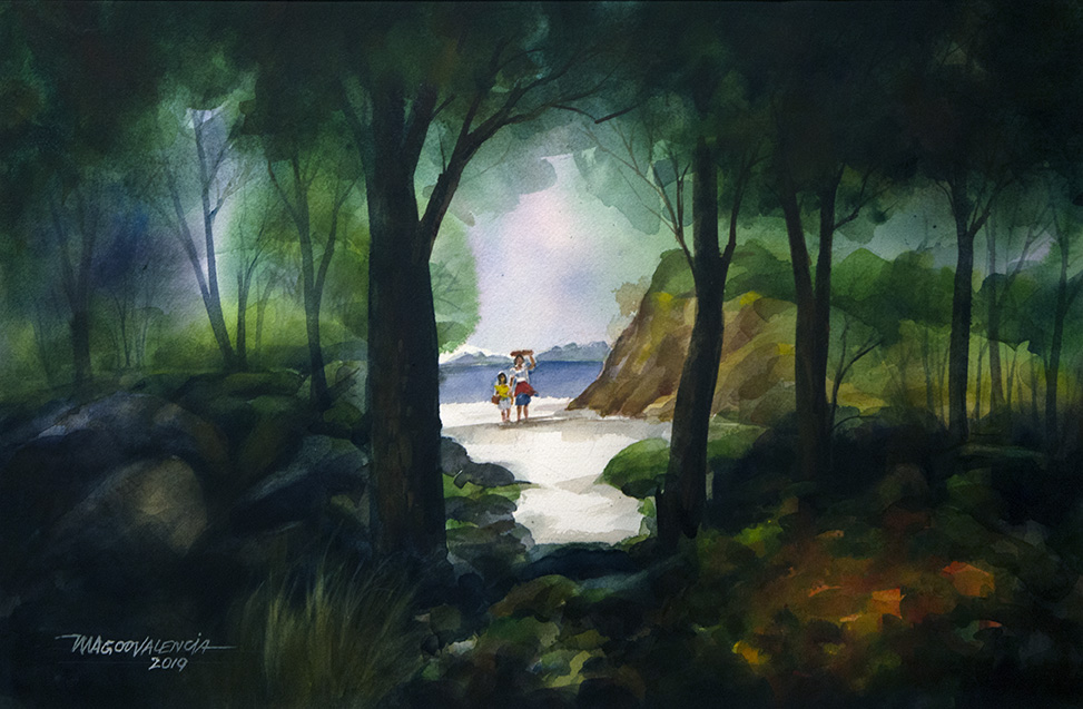 Matabungcay Beach by Magoo Valencia