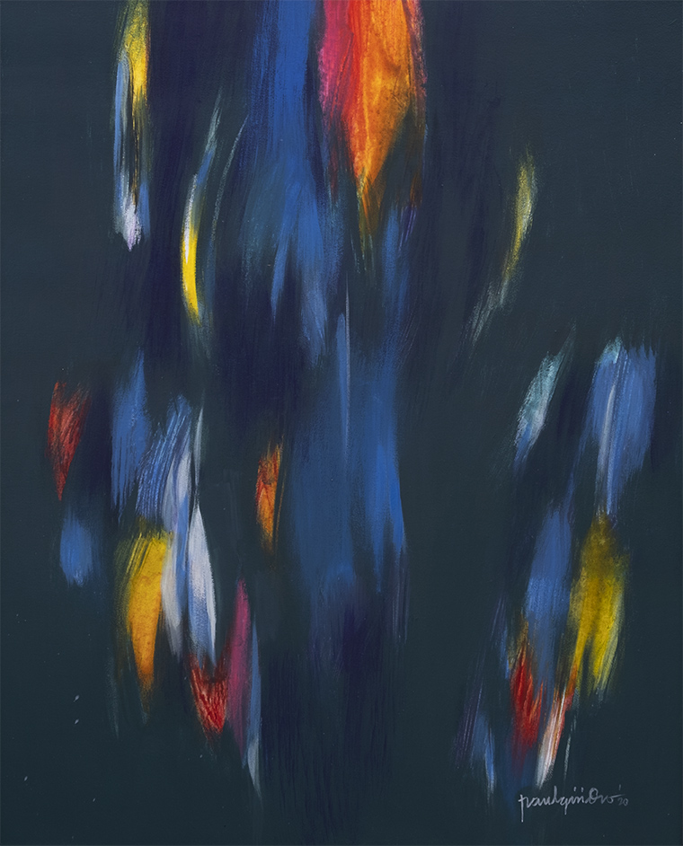 Reflection of the Orange Moon I