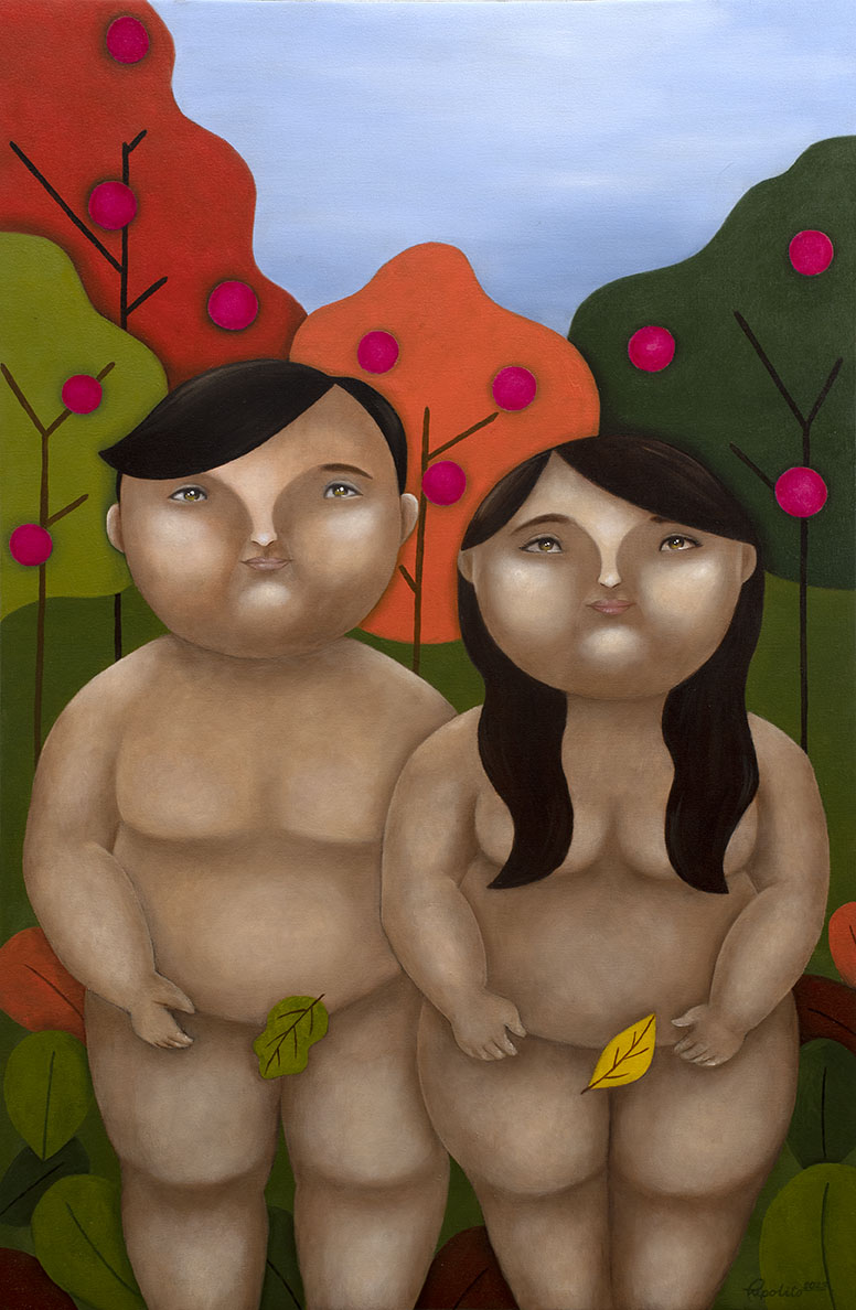Adam & Eve by Ella Hipolito
