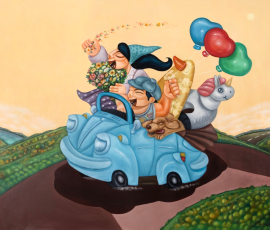 A Sunlit Season by Aljo Pingol
38x47 in <br>
Oil on Canvas